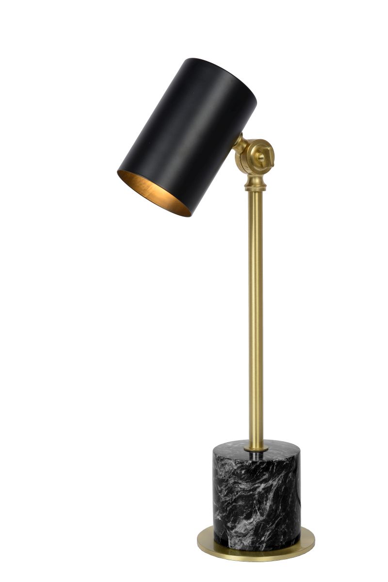 BRANDON Desk Lamp E14/40W Black/Brass (03530/01/30)