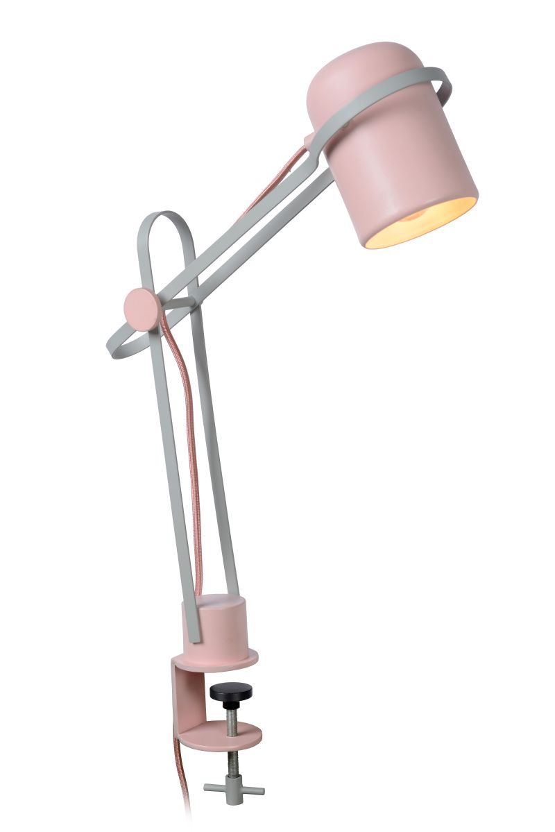 BASTIN Clamp lamp E14 /25W Pink (05535/01/66)