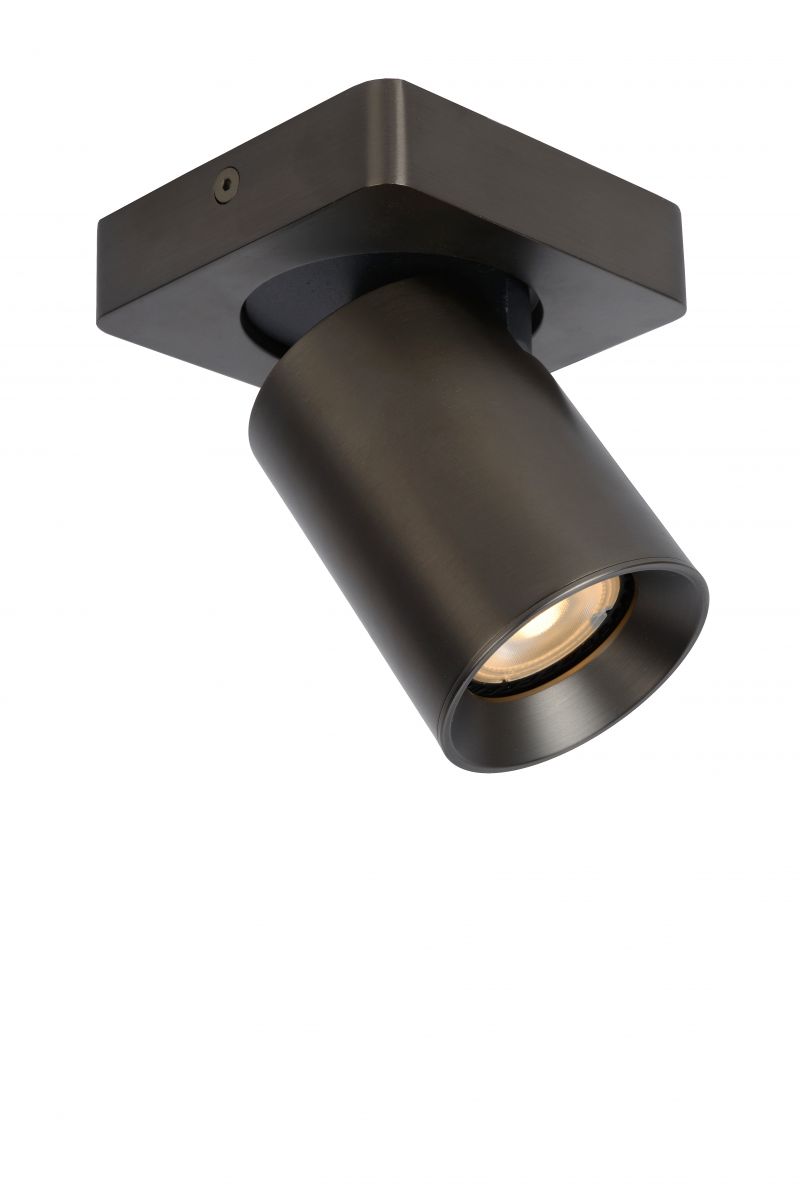 NIGEL Ceiling spotlight GU10/5W DTW Black Steel