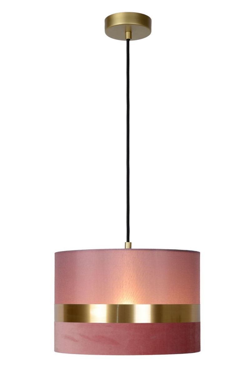 Lucide EXTRAVAGANZA TUSSE - Pendant light - 1xE27 - Pink (10409/01/66)