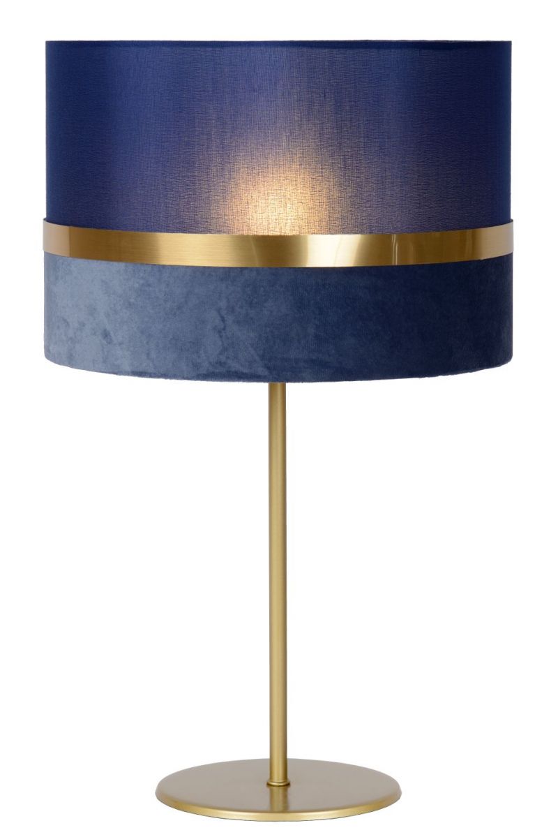 Lucide EXTRAVAGANZA TUSSE - Table lamp - D30 cm - 1xE27 - Blue