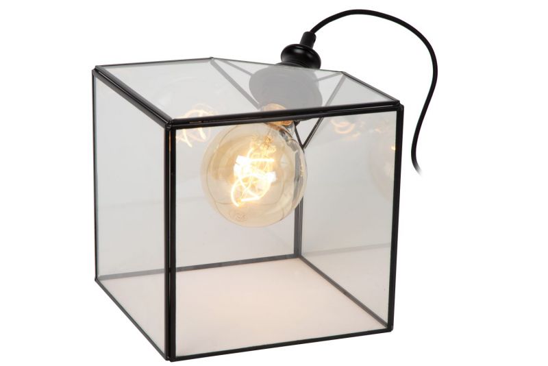 Lucide DAVOS - Table lamp - 1xE27 - Transparant