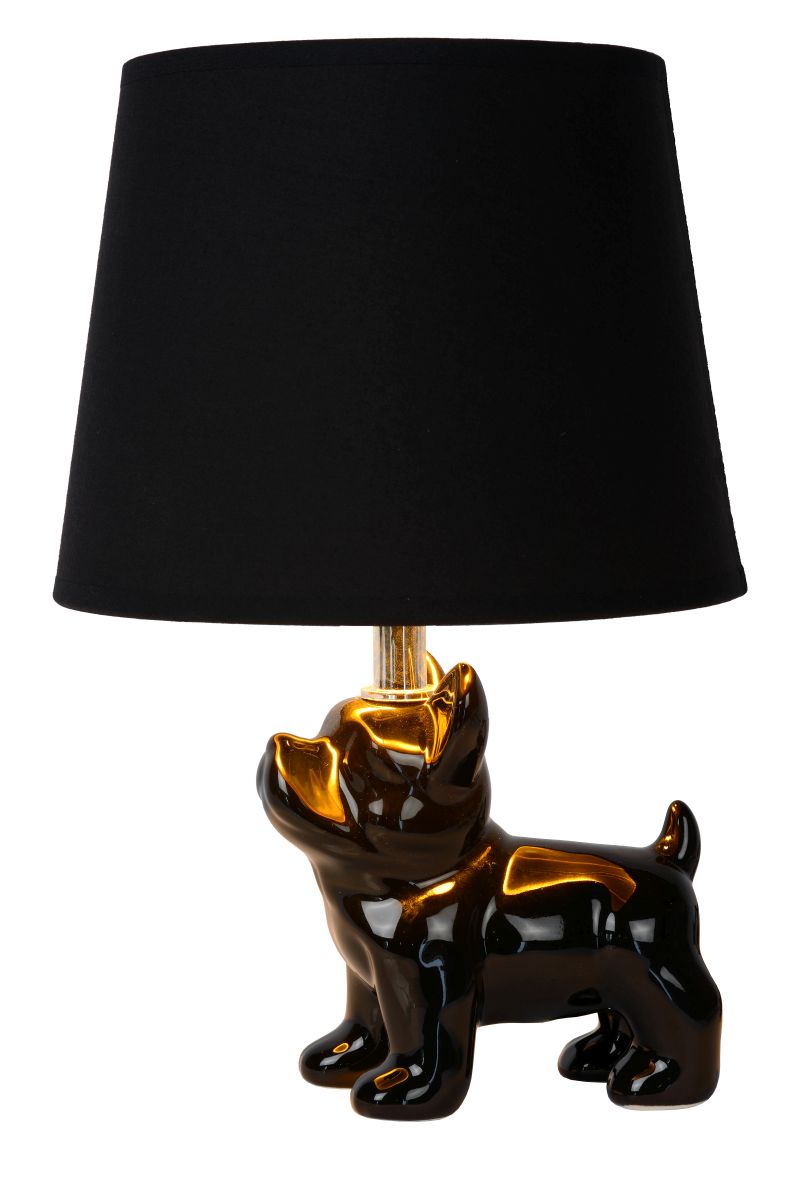 SIR WINSTON Table Lamp E14/40W 31.5H Black /Black (13533/81/30)