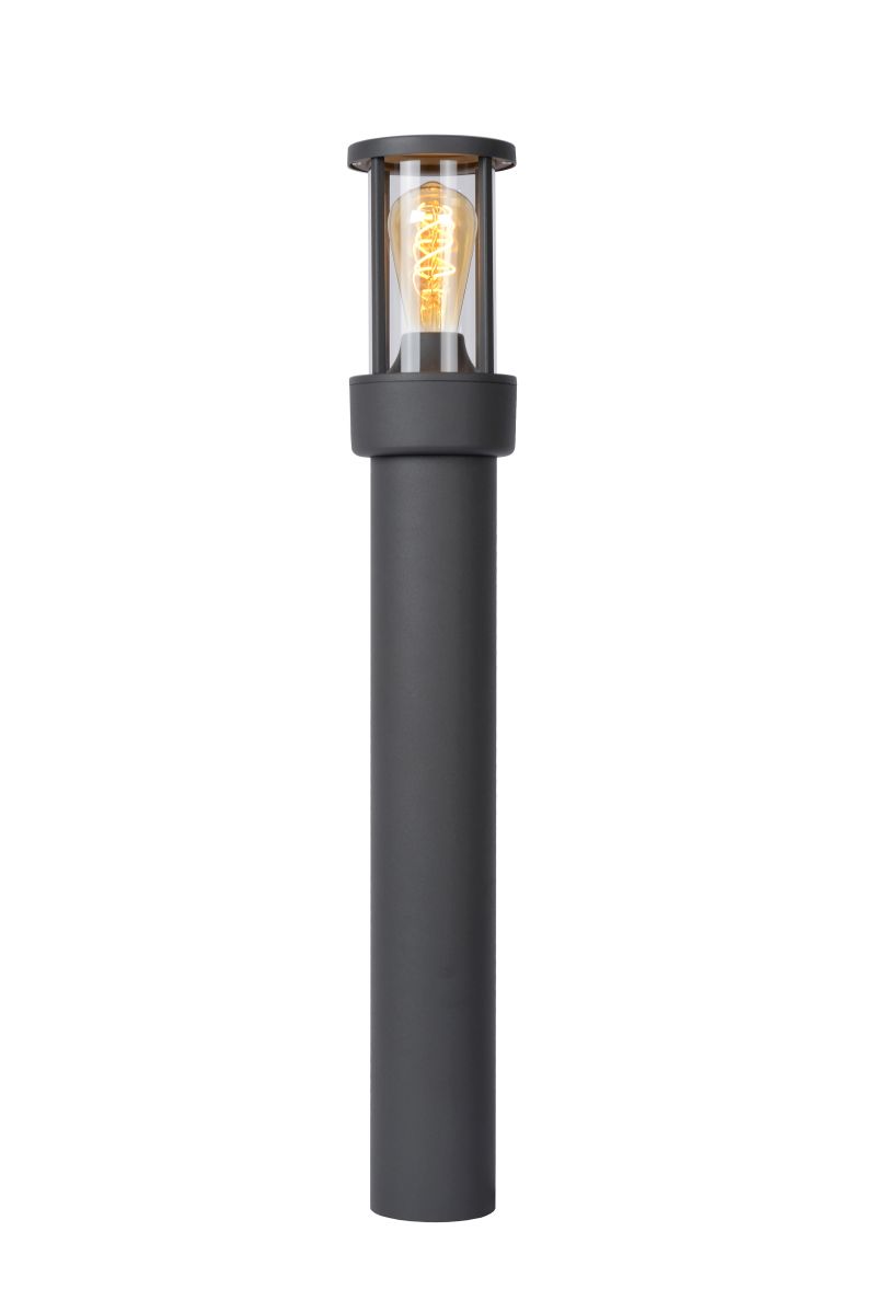 LORI - Vonkajšie svietidlo - E27 IP44 H80cm - čierna (14893/80/30)