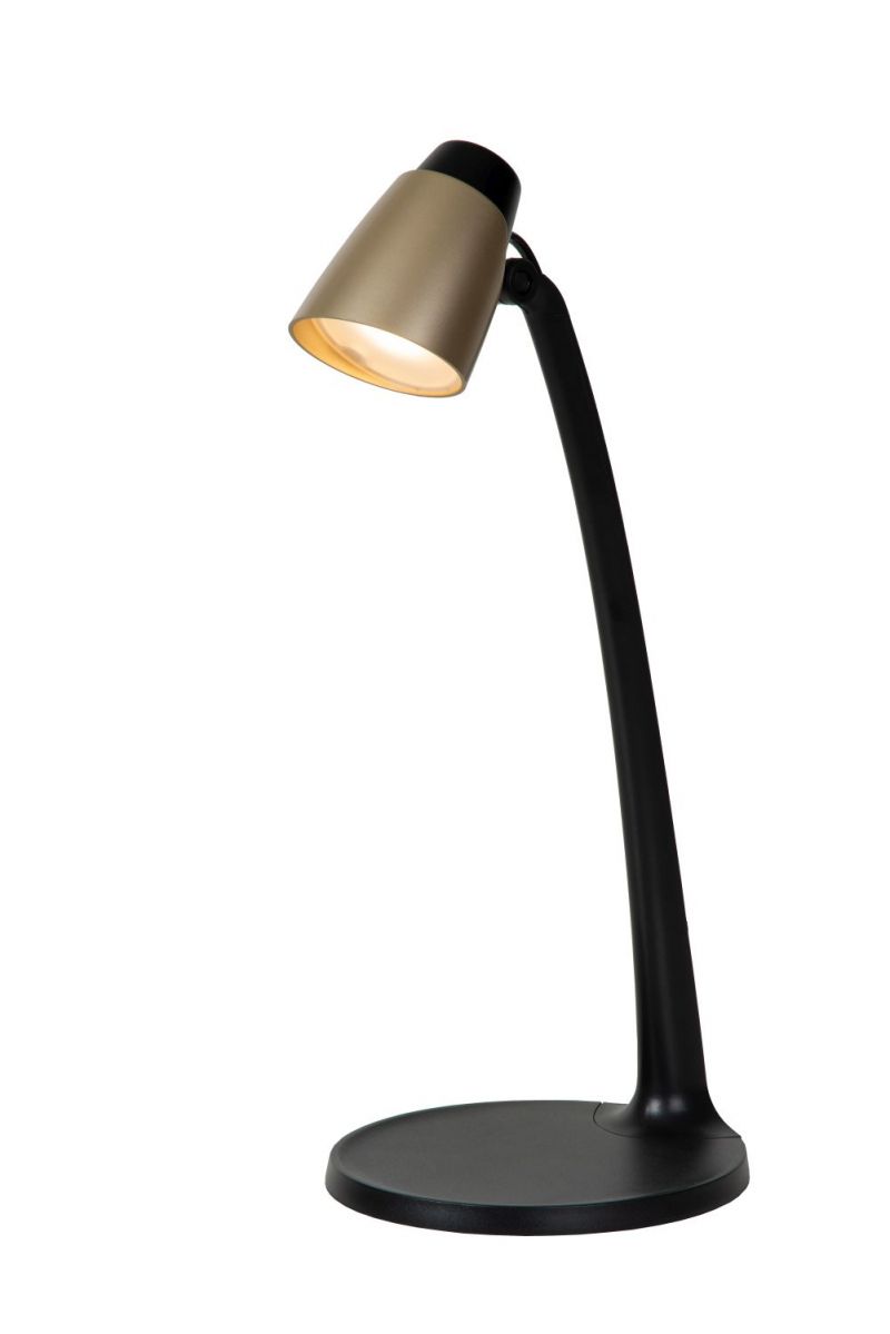 Lucide LUDO - Desk lamp - LED - 1x4,5W 3000K - Matt Gold / Brass