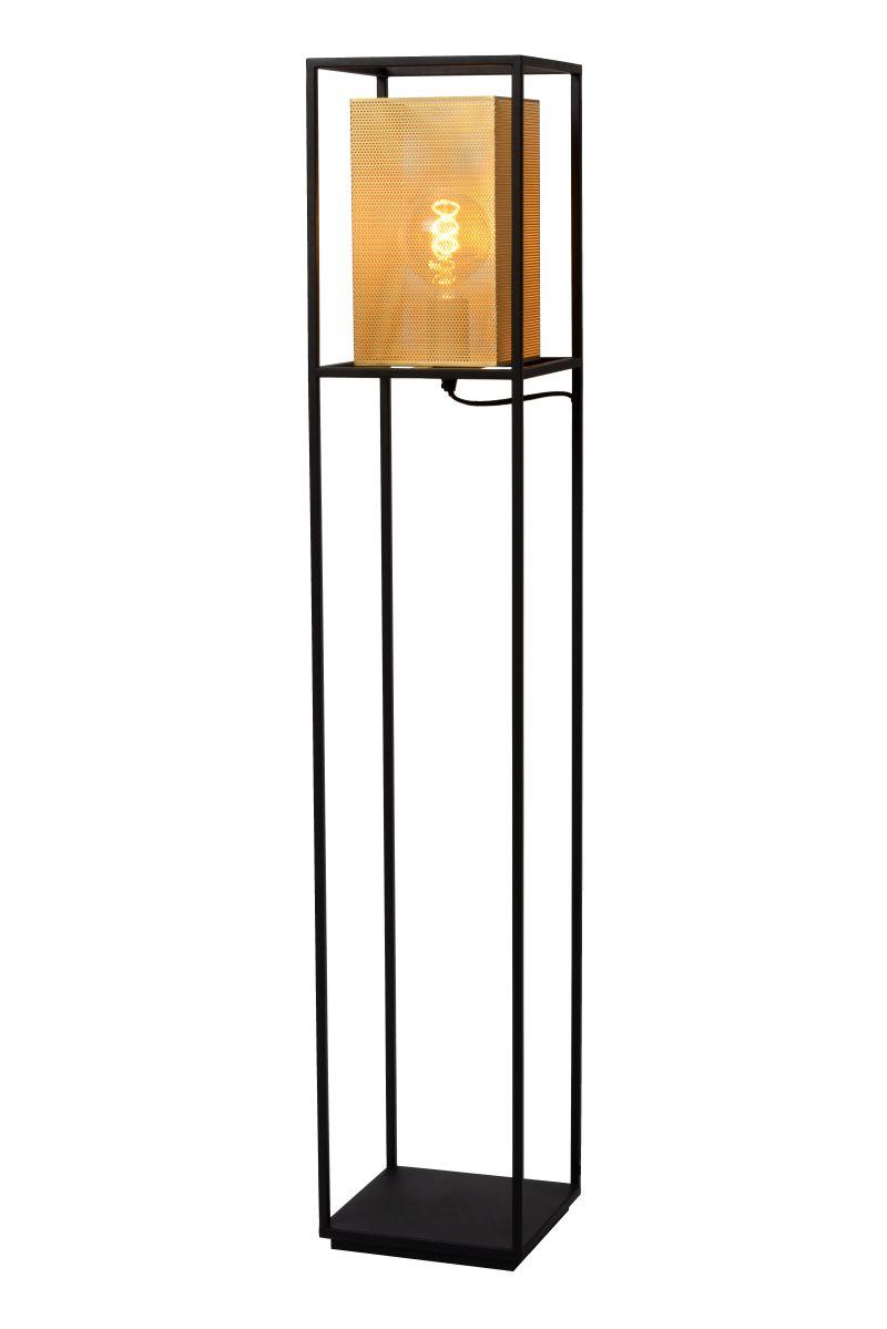 SANSA Floor lamp 1xE27/40W Black/Gold (21722/01/30)