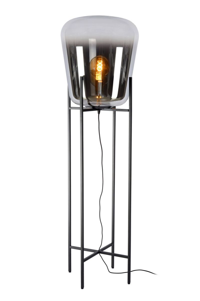 Lucide GLORIO - Floor lamp - ? 45 cm - 1xE27 - Black