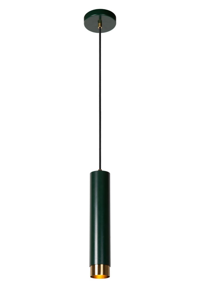 Lucide FLORIS - Pendant light - D5,9 cm - 1xGU10 - Green