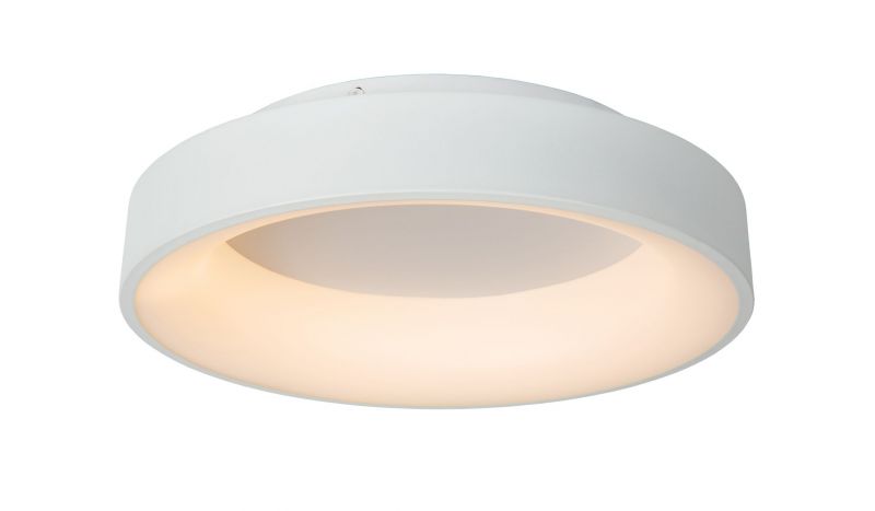 Lucide MIRAGE - Flush ceiling light - D45 cm - LED Dim. - 1x33W 2700K - White