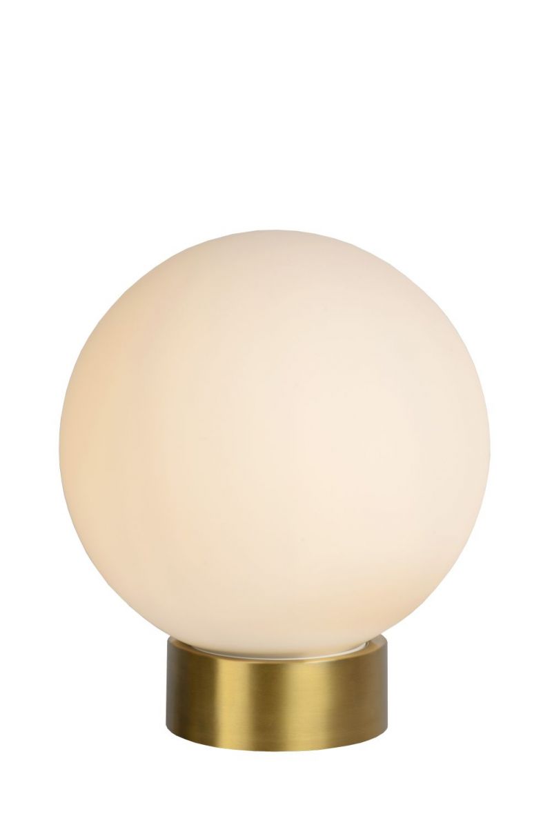Lucide JORIT - Table lamp - D25 cm - 1xE27 - Opal