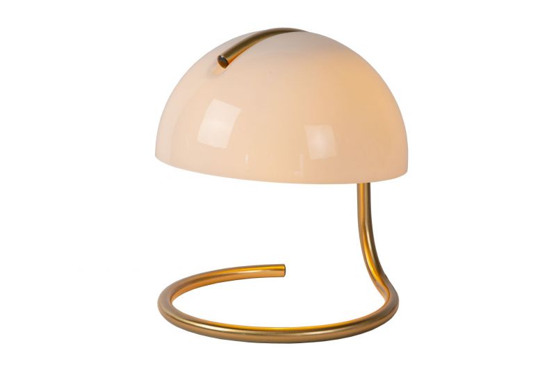Lucide CATO - Table lamp - ? 23,5 cm - 1xE27 - White