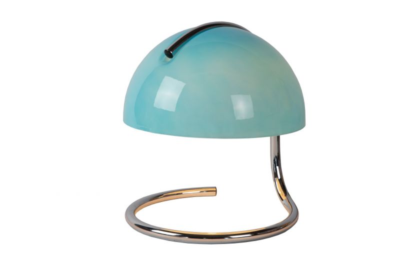 Lucide CATO - Table lamp - D23,5 cm - 1xE27 - Blue (46516/01/35)