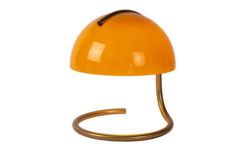Lucide CATO - Table lamp - D23,5 cm - 1xE27 - Orange