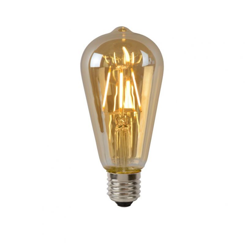 Bulb LED ST64 Filament E27/5W 500LM 2700K Amber
