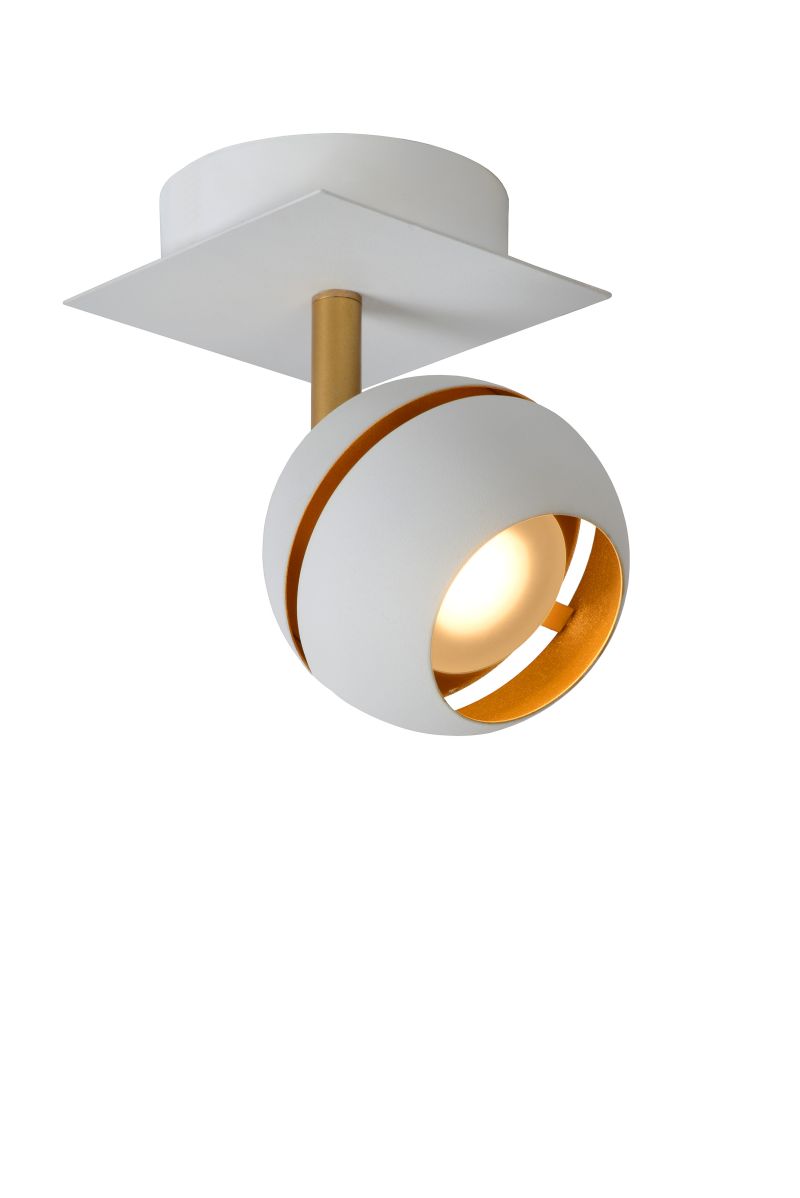 BINARI - Stropný reflektor - LED 5W L10 W14.5 H13cm - biela (77975/05/31)