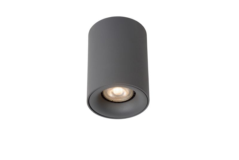 BENTOO-LED - Stropné svietidlo - Gu10/5W D8 H11cm - Sivá