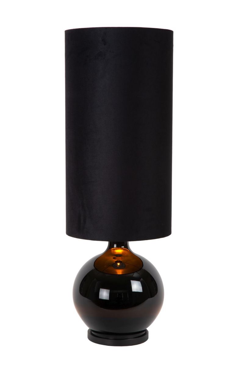 Lucide ESTERAD - Floor lamp - D34 cm - 1xE27 - Black (10719/81/30)