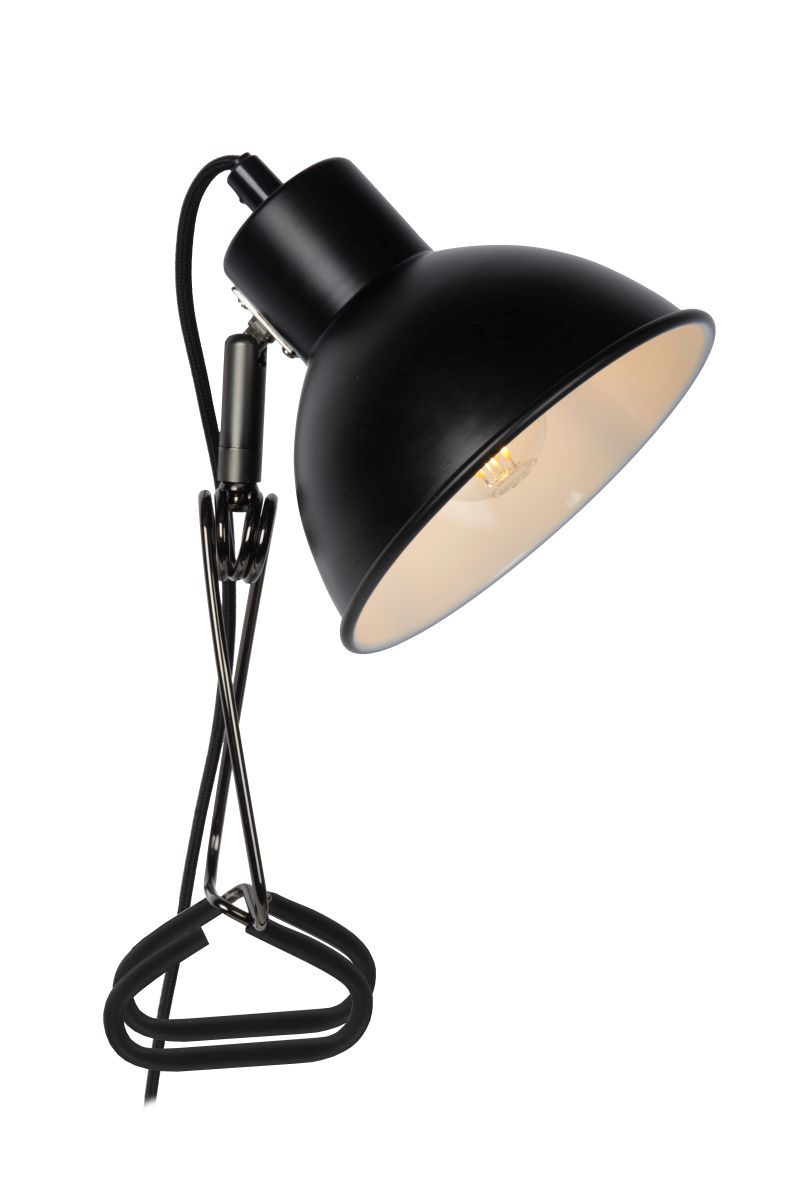 MOYS Clamp Lamp E27/40W Black (45987/01/30)